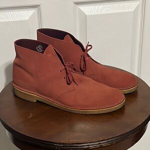 🔥🔥Clarks Originals Ginger Leather Suede Boots - Charles‎ Stead English Tannery
